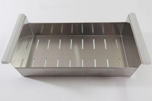 Kích thước rổ gác chậu rửa chén inox EL-R2 Eurolife phù hợp với nhiều mẫu chậu