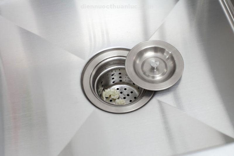 Lọc chăn rác chậu rửa chén Inox handmade 820x450x230 EL-HM8245 Eurolife