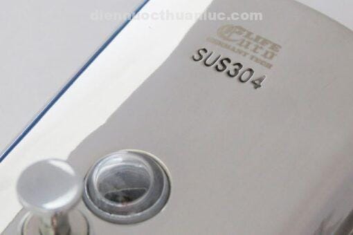 Mắt theo dõi lượng xà phòng của bình xịt nước rửa tay Inox SUS 304 treo tường EL-BX26 Eurolife