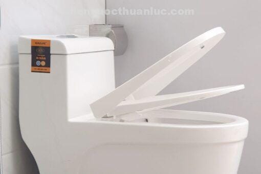 Nắp bồn cầu 1 khối sứ Nano EL-BC216 Eurolife