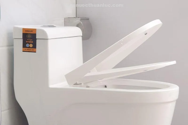 Nắp bồn cầu 1 khối sứ Nano EL-BC216 Eurolife