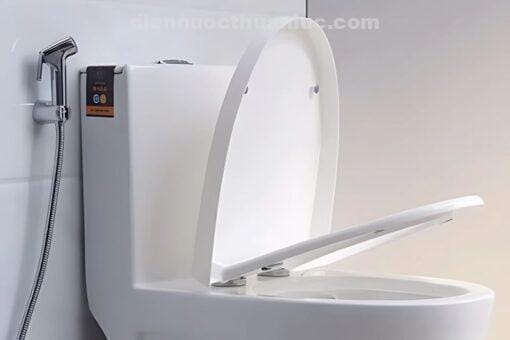 Nắp đóng êm ái bồn cầu 1 khối sứ Nano EL-BC218 Eurolife