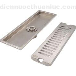 Hố ga 10x30cm chống hôi INOX 304 EL-HG1030/HG16 Eurolife tháo lắp dễ dàng
