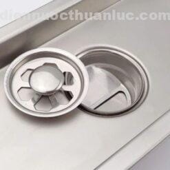 Nắp Hố ga 10x30cm chống hôi INOX 304 EL-HG1030/HG16 Eurolife tự đóng khi không có nước