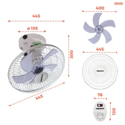 Quạt đảo trần Nanoco NOF1609