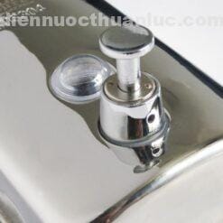 Nút nhấn lấy xà phòng của bình xịt nước rửa tay Inox SUS 304 treo tường EL-BX26 Eurolife