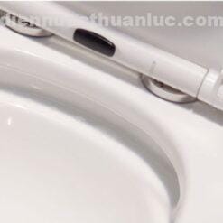 Nút nhấn tháo lắp đơn giản bồn cầu 1 khối sứ Nano diệt khuẩn EL-BC2077 Eurolife