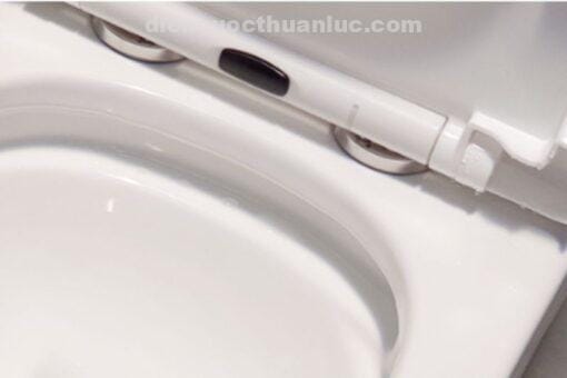 Nút nhấn tháo lắp đơn giản bồn cầu 1 khối sứ Nano diệt khuẩn EL-BC2077 Eurolife