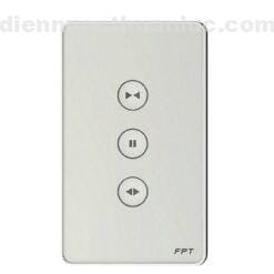 Công tắc rèm chữ nhật trắng FPT Smart Home SNBR0234