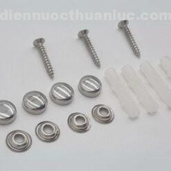 Phụ kiện đi kèm kệ xà phòng đôi Inox 304 EL-KT10 Eurolife