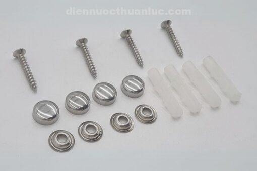 Phụ kiện đi kèm kệ xà phòng đôi Inox 304 EL-KT10 Eurolife