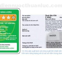 Quạt đảo trần Panasonic F409QGO
