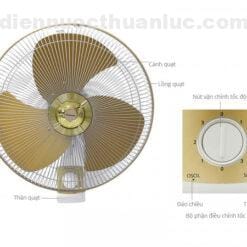 Quạt treo tường Panasonic F-409UB