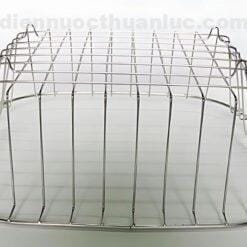 Rổ gác chậu rửa chén inox 780mm EL-R78 Eurolife với đế rổ giúp thoát nước nhanh