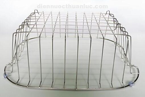 Rổ gác chậu rửa chén inox 780mm EL-R78 Eurolife với đế rổ giúp thoát nước nhanh