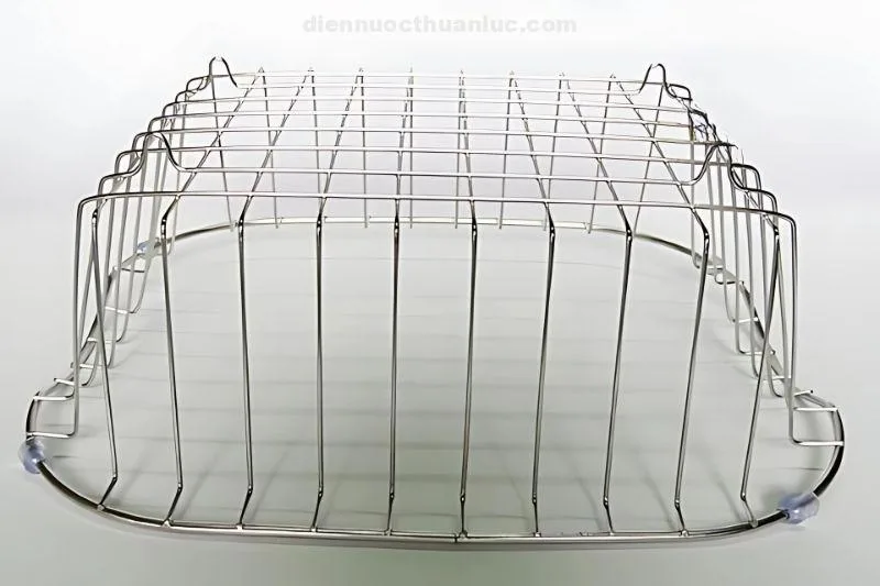 Rổ gác chậu rửa chén inox 780mm EL-R78 Eurolife với đế rổ giúp thoát nước nhanh
