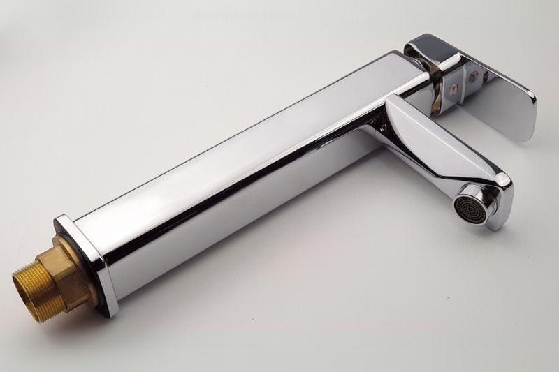 than-voi-lavabo-nong-lanh-cao-30cm-el-d21-eurolife-ma-chrome-cao-cap Thân vòi Lavabo nóng lạnh cao 30cm EL-D21 Eurolife mạ chrome cao cấp