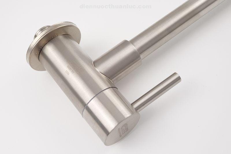 than-voi-rua-chen-lanh-am-tuong-inox-304-el-rc08-eurolife Thân vòi rửa chén lạnh âm tường Inox 304 EL-RC08 Eurolife
