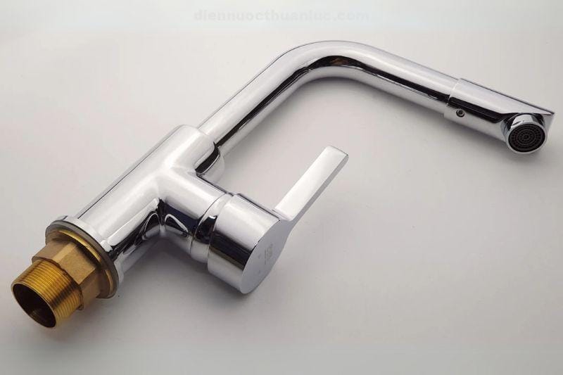 than-voi-rua-chen-nong-lanh-can-xoay-360-do-el-km02-eurolife Thân vòi rửa chén nóng lạnh cần xoay 360 độ EL-KM02 Eurolife