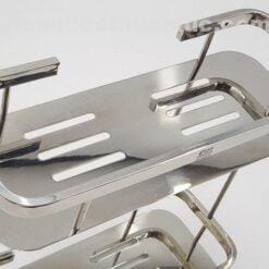 Thiết kế đáy kệ xà phòng đôi Inox 304 EL-KT10 Eurolife thoát nước nhanh