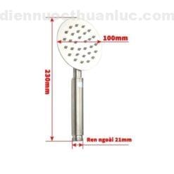 Thông số kỹ thuật bộ tay sen tắm EL-110SH Eurolife