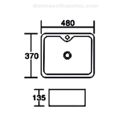 thong-so-ky-thuat-chau-lavabo-duong-ban-su-nano-sieu-chong-bam-ban-el-lvb04-eurolife