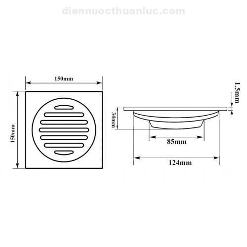 thong-so-ky-thuat-ho-ga-15x15cm-chong-hoi-inox-304-el-hg13-eurolife Thông số kỹ thuật hố ga 15x15cm chống hôi INOX 304 EL-HG13 Eurolife