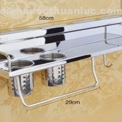 Thông số kỹ thuật kệ bếp đa năng Inox 304 EL-K4 Eurolife