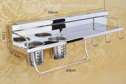 Thông số kỹ thuật kệ bếp đa năng Inox 304 EL-K4 Eurolife