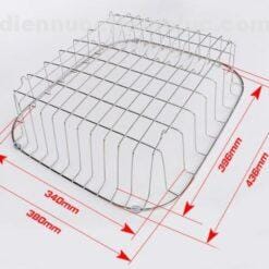 Thông số kỹ thuật rổ gác chậu rửa chén inox 810mm EL-R81 Eurolife