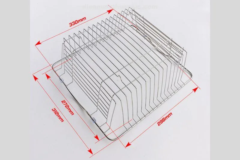 Thông số kỹ thuật rổ gác chậu rửa chén inox 920mm EL-R92-1 Eurolife