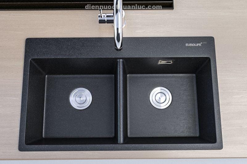 thuc-te-lap-dat-chau-rua-chen-2-hoc-da-thach-anh-el-qc8349-eurolife-1 Ảnh thực tế chậu rửa chén 2 hộc đá thạch anh EL-QC8349 eurolife