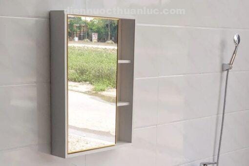 Tủ gương tủ lavabo INOX 600*470*510 BLV-IN04 Eurolife