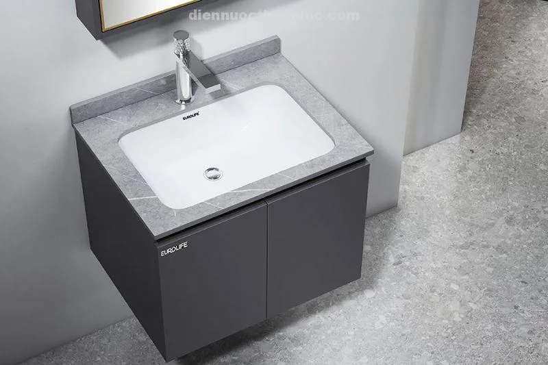 Tủ lavabo inox 600*470*510 BLV-IN03 Eurolife từ chất liệu inox cao cấp sang ttrong