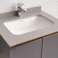 Tủ lavabo inox 600*470*510 BLV-IN03 Eurolife với chậu lavabo âm