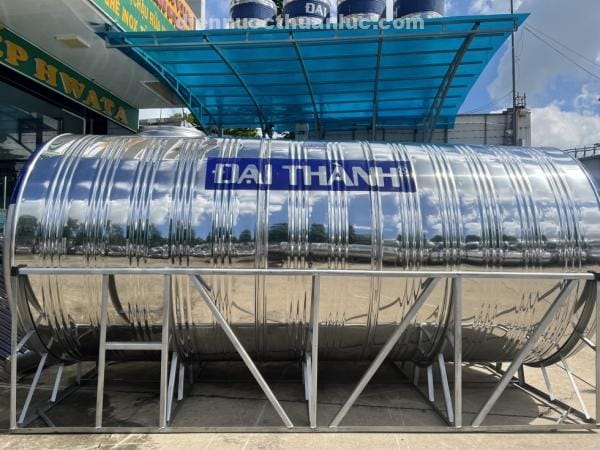 Bồn inox Tân Á 6000L ngang Bồn inox Tân Á 6000L ngang