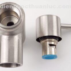 Vòi rửa chén lạnh âm tường Inox 304 EL-RC08 Eurolife 100% inox