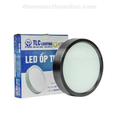 Đèn LED ốp trần TLC 24W tròn đơn sắc Đèn LED ốp trần TLC 24W tròn đơn sắc