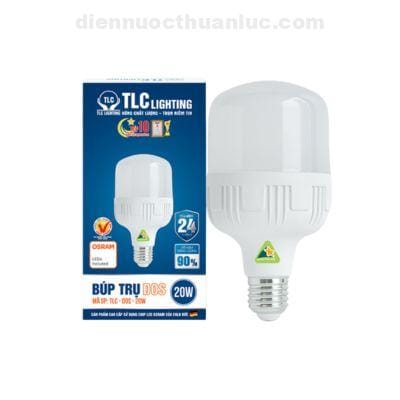 Bóng LED trụ DOS TLC 20W Bóng LED trụ DOS TLC 20W