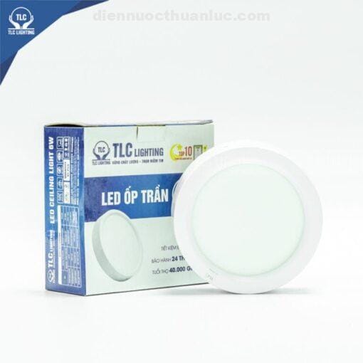 Đèn LED ốp trần TLC 6W tròn đơn sắc