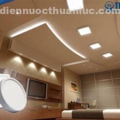 Đèn LED ốp trần TLC 24W vuông đơn sắc