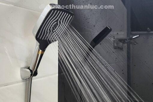 Chế độ phun áp mặt trong bộ tay sen tắm EL-125SH-T Eurolife