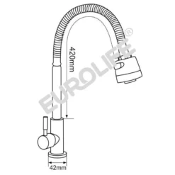 Vòi rửa chén lạnh EL-RC09 Eurolife