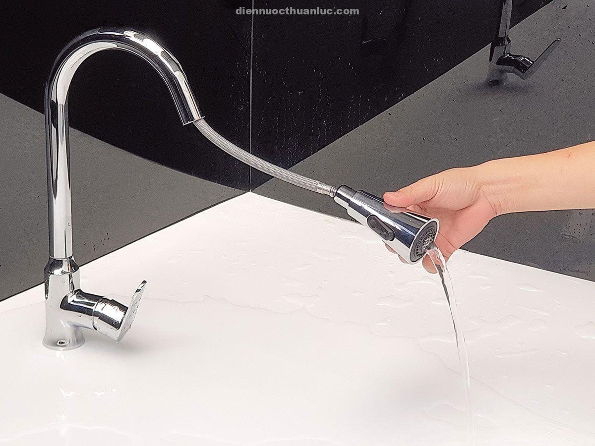 Vòi rửa chén nóng lạnh EL-KM05 Eurolife Vòi rửa chén nóng lạnh EL-KM05 Eurolife