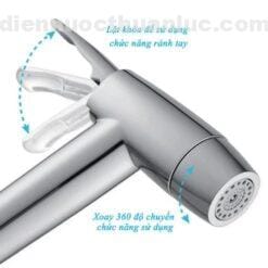 Hướng dẫn sử dụng các tính năng của bộ vòi xịt vệ sinh EL-X12-T Eurolife