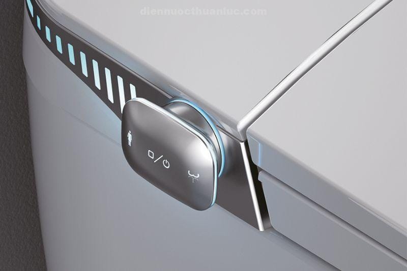 num-mo-dong-nguon-bon-cau-thong-minh-el-sm8062d-eurolife Núm mở đóng nguồn bên phải bồn cầu thông minh thế hệ mới EL-SM8062D Eurolife