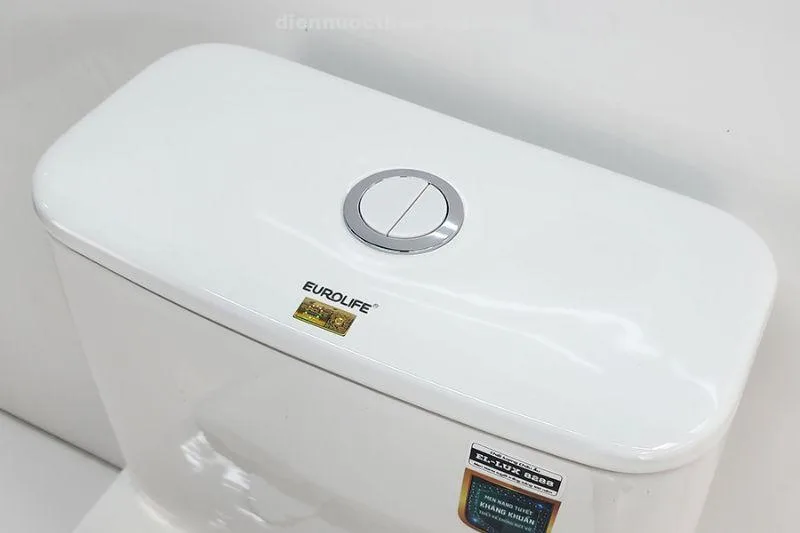Nút nhấn xả 2 chế độ bồn cầu 1 khối EL-LUX8288 Eurolife