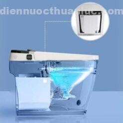 Thân bồn cầu thông minh thế hệ mới EL-SM8058D Eurolife thiết kế thành 2 khối tách biệt