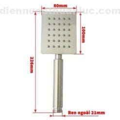 Thông số kỹ thuật bộ tay sen tắm EL-111SH Eurolife