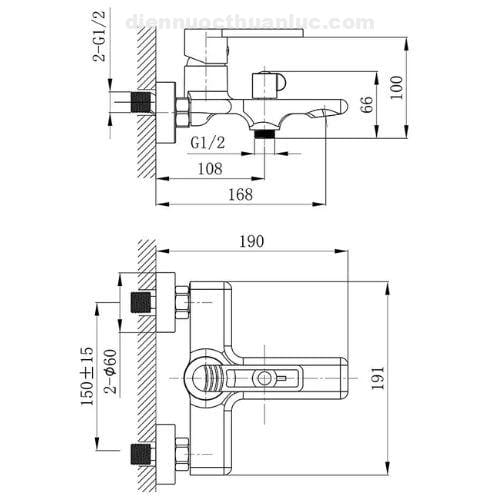 thong-so-ky-thuat-cu-sen-nong-lanh-el-gray-01-eurolife Thông số kỹ thuật Củ sen nóng lạnh EL-GRAY 01 Eurolife